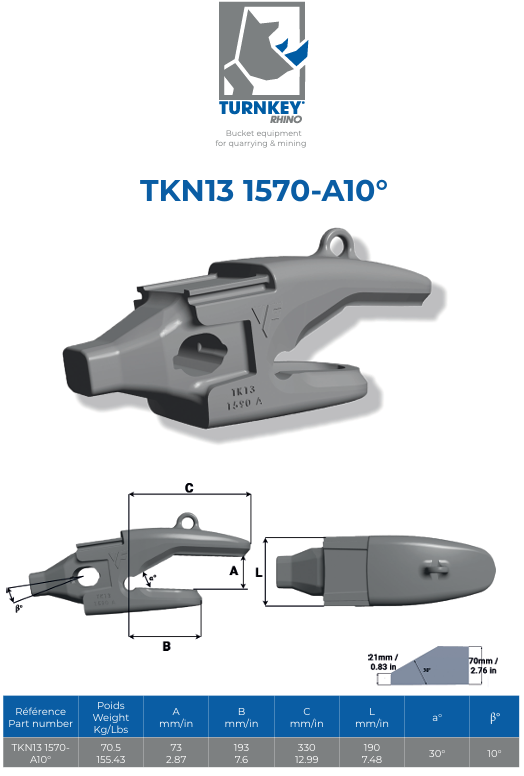 PORTE DENT FEURST TURNKEY TKN131570 A10 - 003208NE00