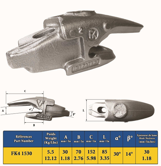 ADAPTEUR A SOUDER FEURST FASTKEY FK41530 - 000380NE00