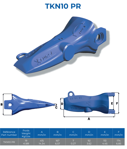 DENT FEURST TURNKEY TKN10PR PÉNÉTRANTE RENFORCÉE - 003740NE00