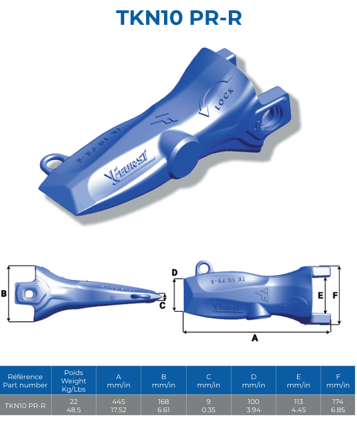 DENT FEURST TURNKEY TKN10PR-R - 003758NE00