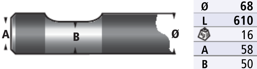 POINTE DE BRH COMPATIBLE FURUKAWA F5-FX55 / DEMOTER DM240RE
