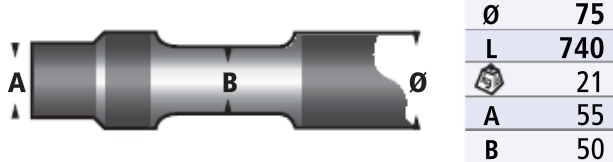 POINTE DE BRH COMPATIBLE FURUKAWA F6 - FX65