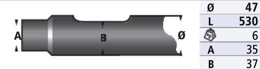 POINTE DE BRH COMPATIBLE NPK / E201 / GH07