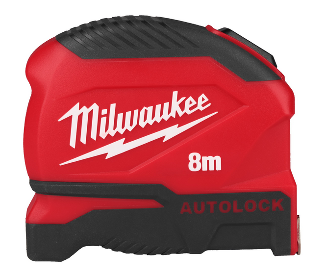 Mètre à ruban Autolock 8M (2ème GEN) MILWAUKEE - 4932498774