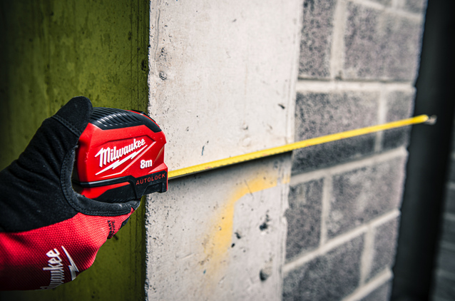 Mètre à ruban Autolock 8M (2ème GEN) MILWAUKEE - 4932498774