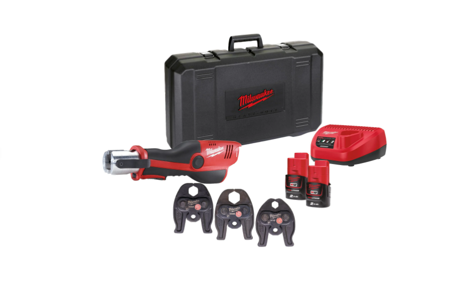 PACKOUT PLOMBIER MILWAUKEE AVEC SERTISSEUSE PROFIL V