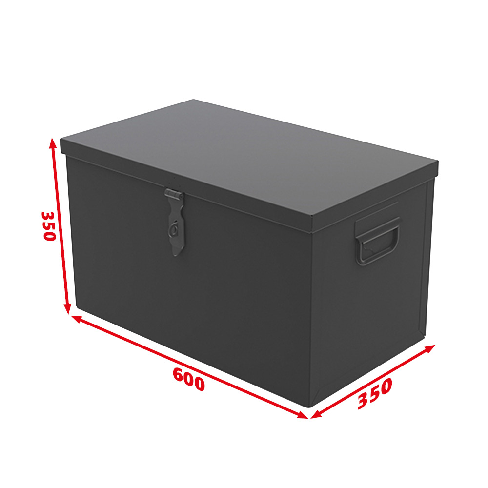 COFFRE DE CHANTIER 70L SORI - DIMENSIONS 600 X 350 X 350 - SANS PLATEAU - CR600