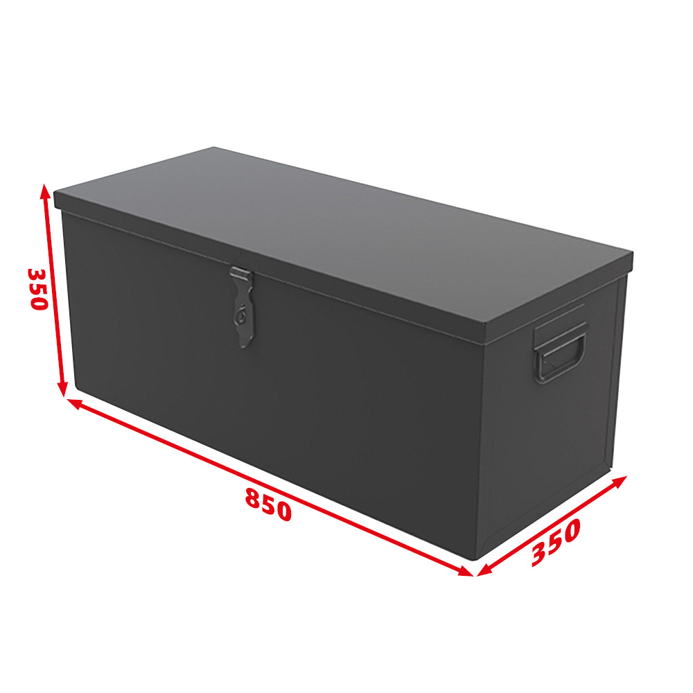Coffre de chantier SORI avec plateau 850 x 350 x 350 AVEC PLATEAU - CR850B