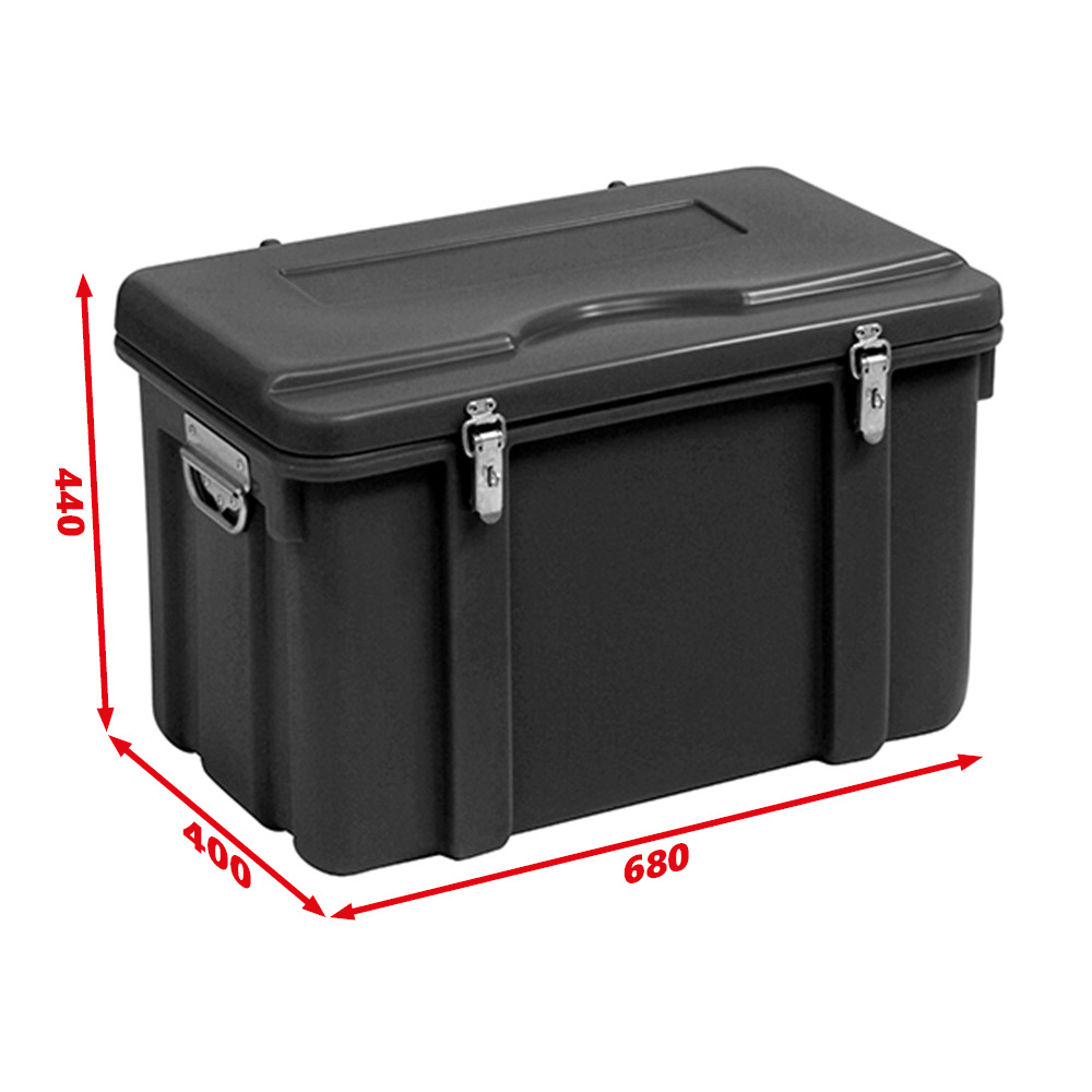 COFFRE À OUTILS SORI POLYÉTHYLÈNE 680X400X480 -RO120L