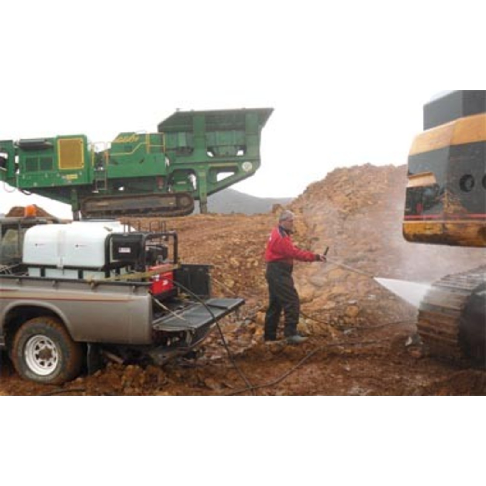 SKID HP 900 L/H 210 B MOTEUR DIESEL YANMAR 10 CV AVEC DÉMARREUR ÉLECTRIQUE DIMACO - PICKUP15210YD