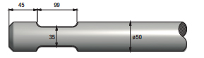 Burin pour marteaux brh THOMAS TURTON - AC17P0550
