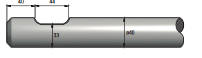 Burin pour marteaux brh THOMAS TURTON - AC26P0420