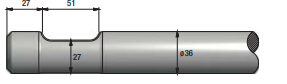 Pointe conique pour marteaux brh THOMAS TURTON - FU21P0400