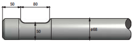 Pic brh furukawa f5/fx55 diam. 68mm longueur 600mm THOMAS TURTON - FU34P0600