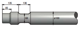 POINTE DE BRH POUR SOOSAN SB50 - SS14P1000