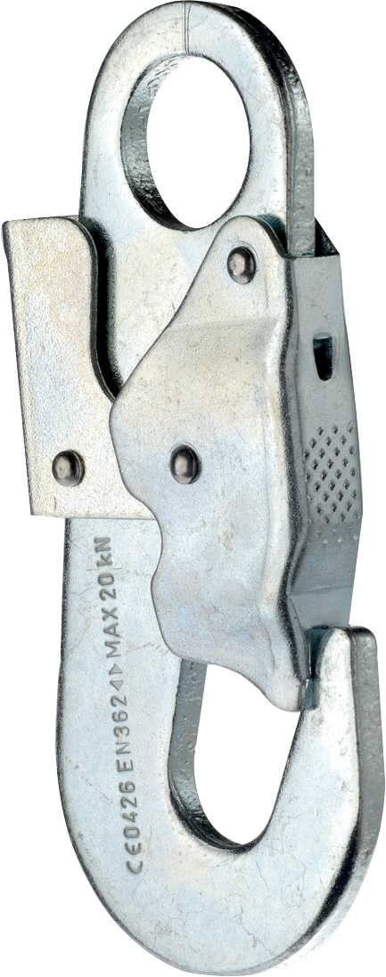 Longe à absorbeur d'énergie double en sangle élastique DELTA PLUS - AN245200ADD