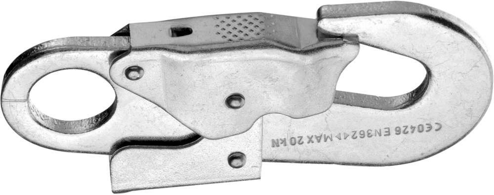 Longe à absorbeur d'énergie double en sangle élastique DELTA PLUS - AN245200ADD