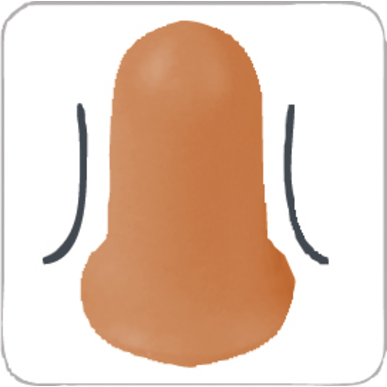 Boite 200 paires de bouchons d'oreilles coniccoplus DELTA PLUS - CONICCOPL200OR