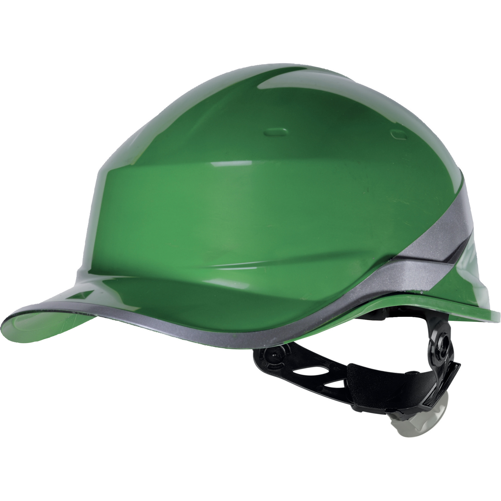 Casque de chantier bleu DIAMOND5 forme casquette baseball - DELTA PLUS - DIAM5BLFL