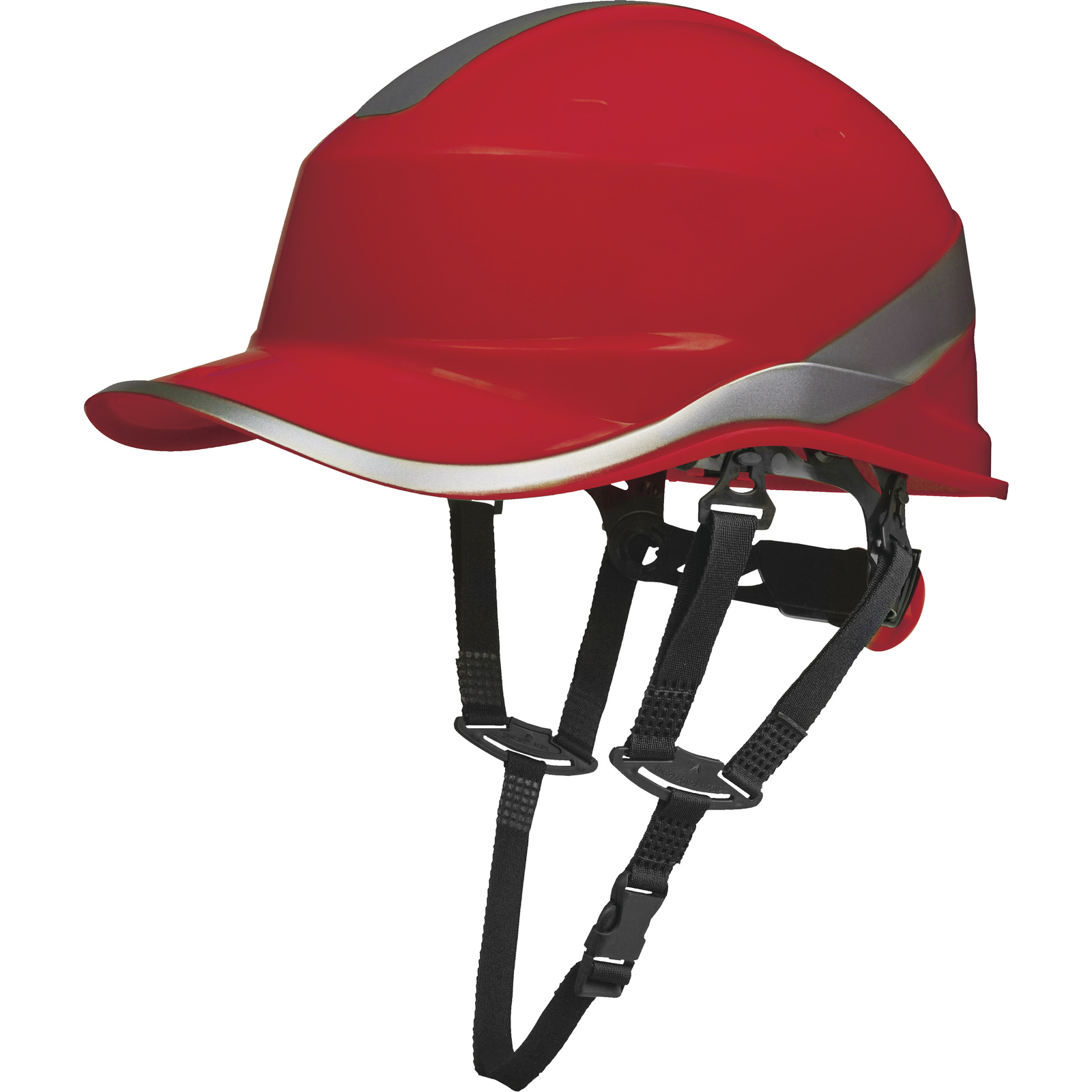 Casque de chantier JAUNE DIAMOND V UP forme casquette baseball serrage rotor DELTA PLUS - DIAM5UPJAFL