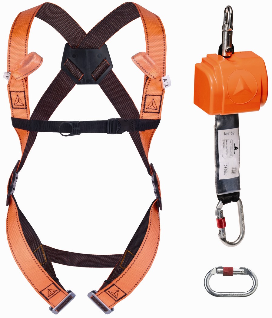 Kit antichute vertical & horizontal 2,50m taille XL/XXL - DELTA PLUS - ELARA140XX