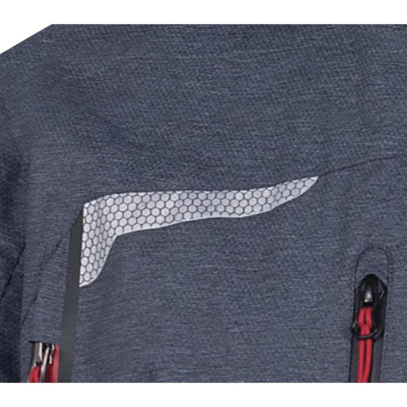 PARKA DELTA PLUS 3 EN 1 AVEC VESTE AMOVIBLE SOFTSHELL POLYAMIDE /POLYESTER ENDUIT GRIS -EOLEGR0