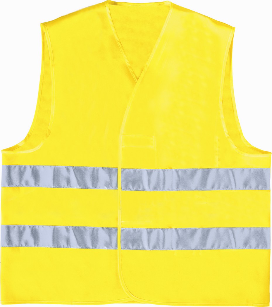 GILET DE SIGNALISATION DELTA PLUS POLYESTER BANDES PARALLELES ORANGE GILP2 - GILP2OR0