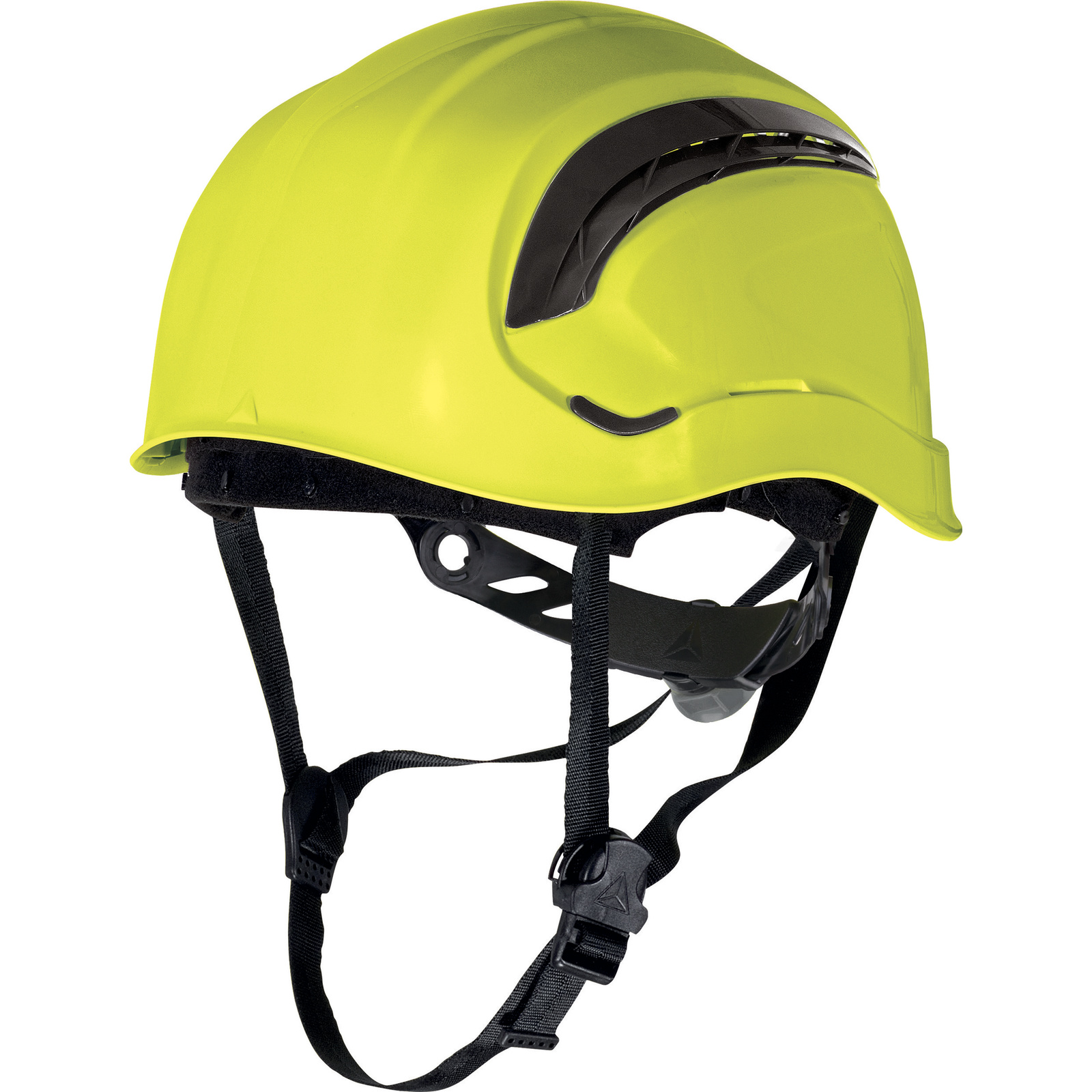 CASQUE DE CHANTIER DELTA PLUS GRANITE WIND VENTILÉ JAUNE- STYLE CASQUE DE MONTAGNE -GRAWIJAFL
