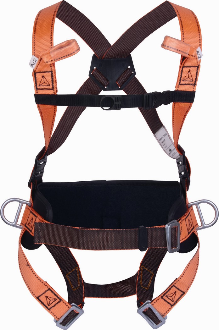 HARNAIS ANTICHUTE DELTA PLUS AVEC CEINTURE - 4 POINTS D'ACCROCHAGE TAILLE L- HAR14GT