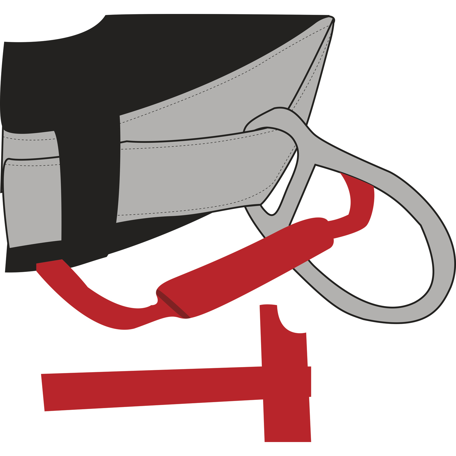 Harnais antichute avec ceinture - 5 points d'accrochage DELTA PLUS - HAR25HAXX