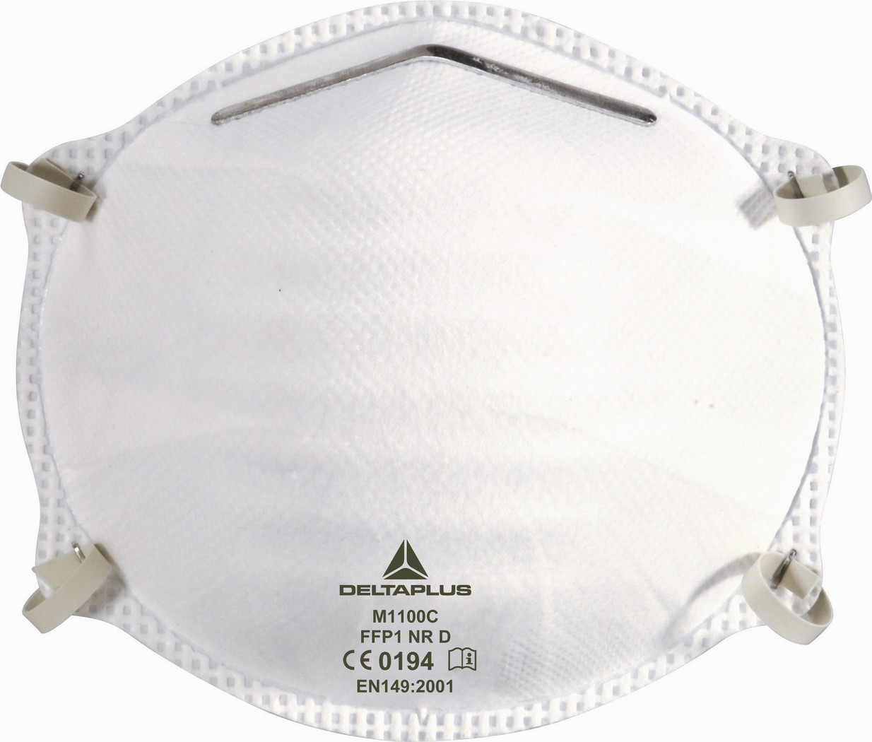 Boîte de 20 pièces faciales filtrantes FFP1 en fibre synthétique non tissée DELTA PLUS -M1100C