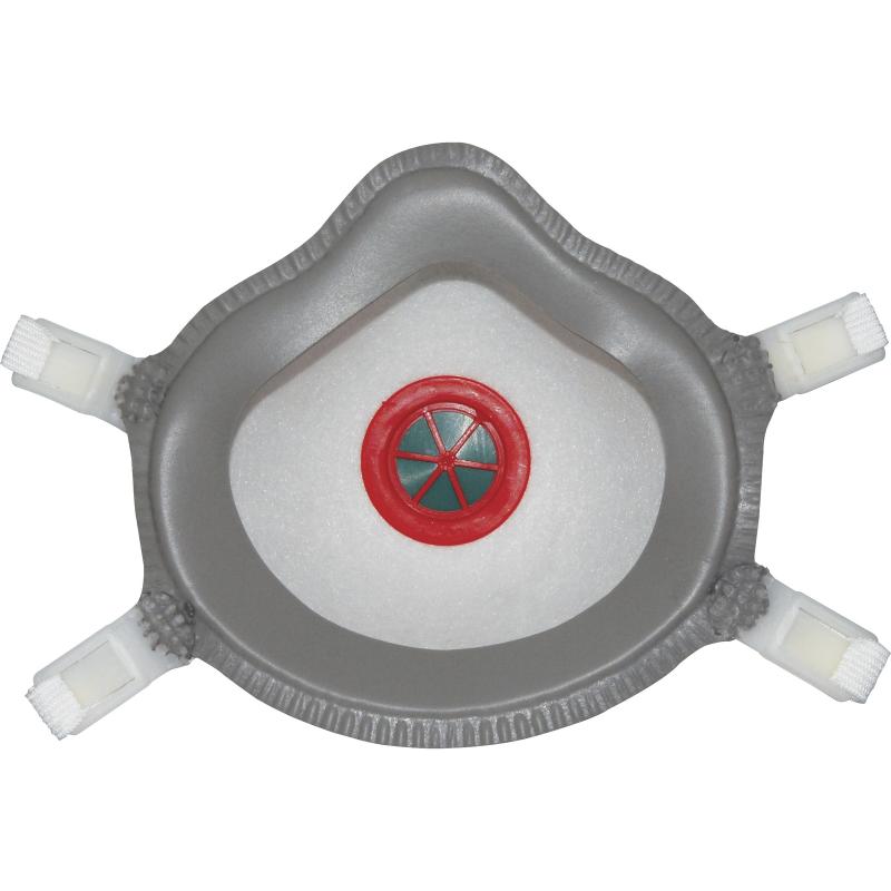 Boîte de 5 pièces faciales filtrantes FFP2 en fibre synthétique non tissée DELTA PLUS - M1200VCPL
