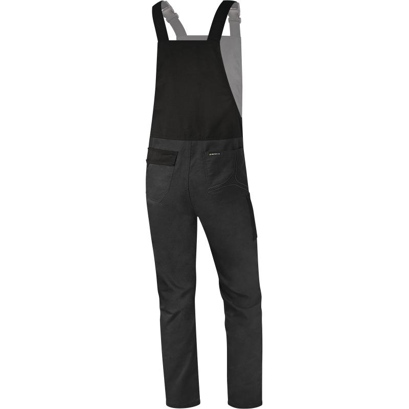 SALOPETTE DE TRAVAIL DELTA PLUS MACH2 M2SA3 GRIS/GRIS - M2SA3GG0 - M2SA3GGTM