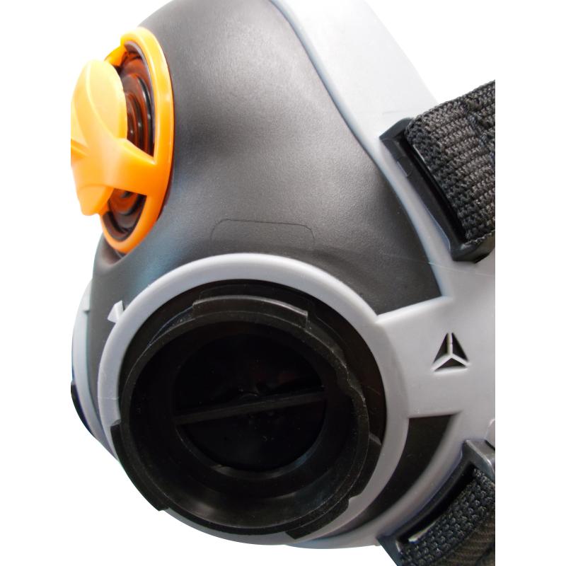 Demi-masque DELTA PLUS bi filtre 2 galettes filtrantes vendues séparément - M6400EGT