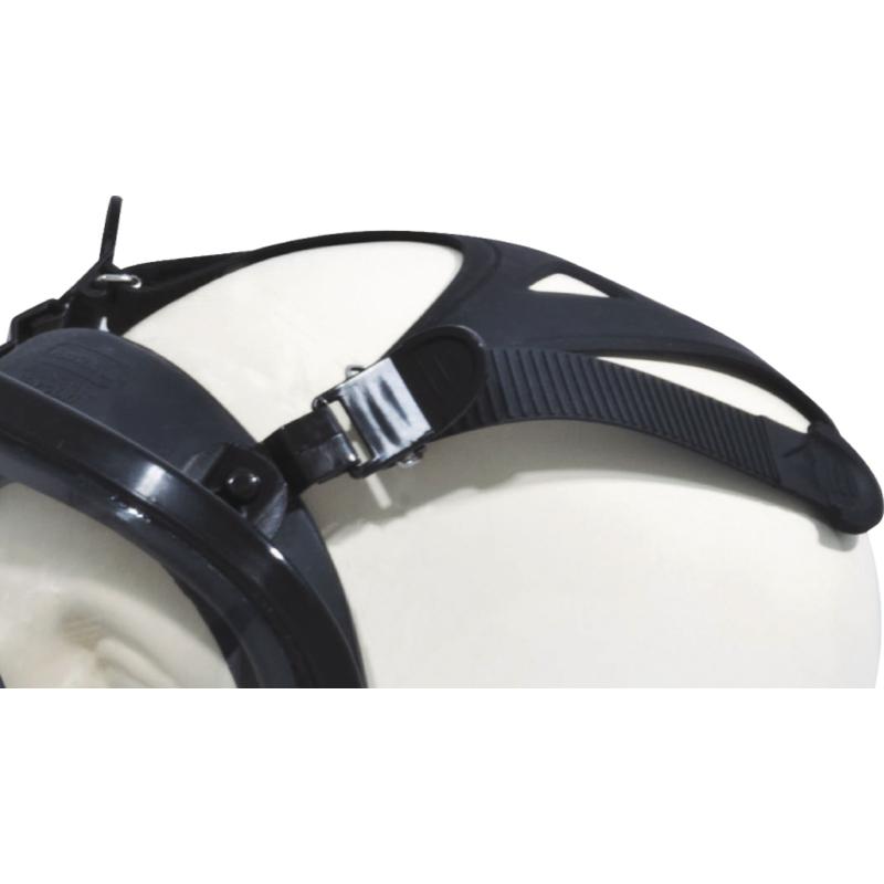 MASQUE DELTA PLUS COMPLET RESPIRATOIRE EN SILICONE STRAP GALAXY - M9300NO