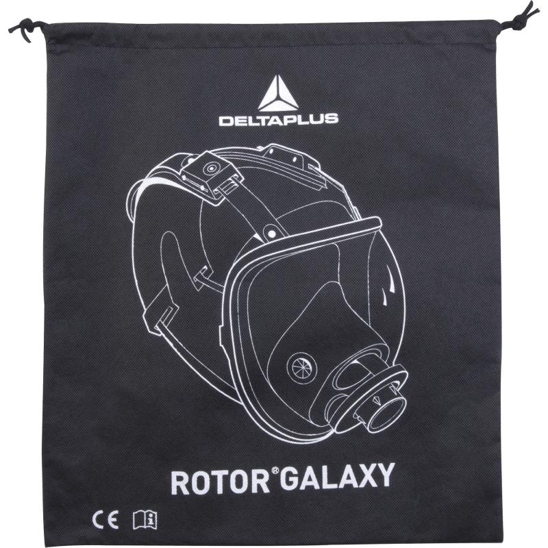MASQUE DELTA PLUS COMPLET RESPIRATOIRE EN SILICONE STRAP GALAXY - M9300NO