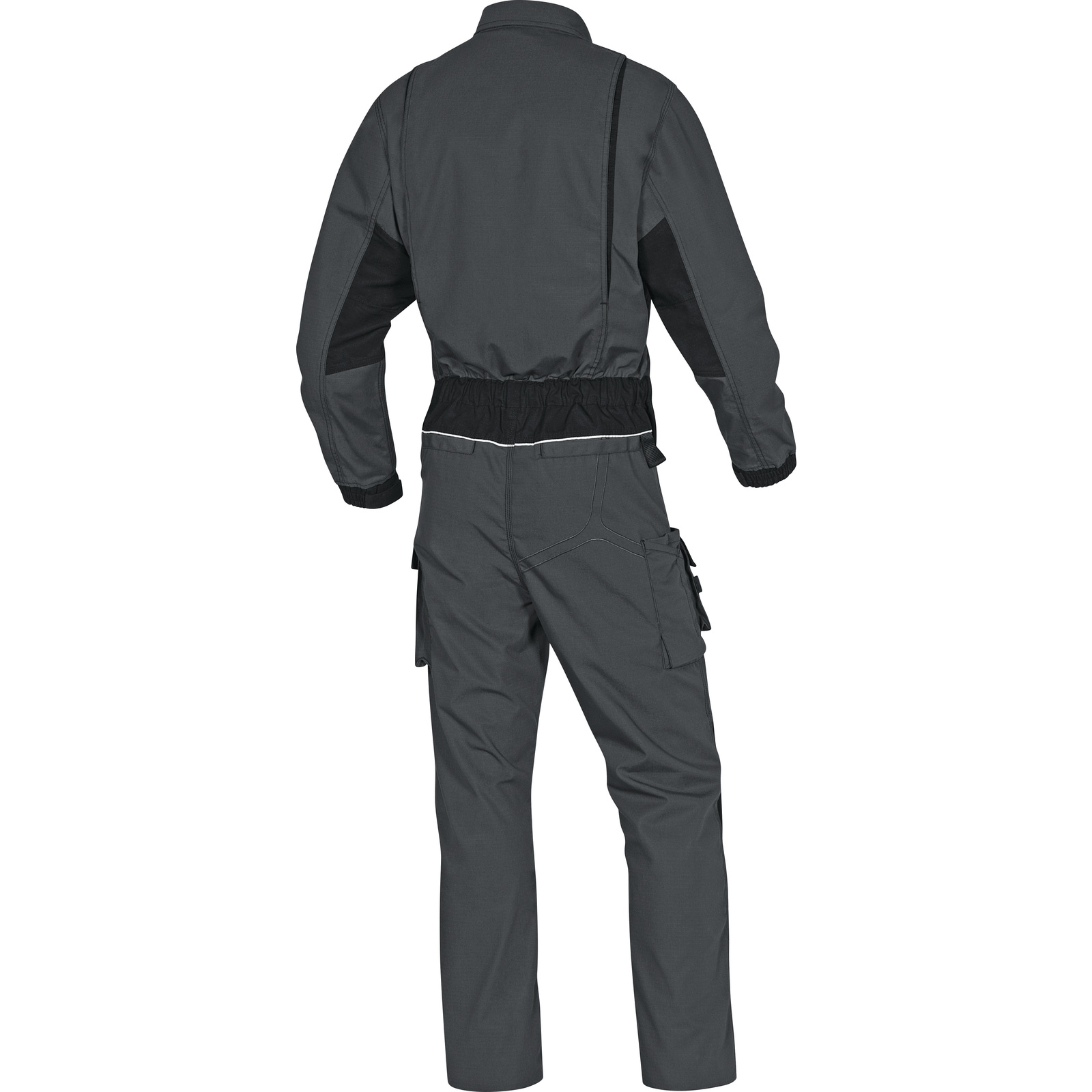 COMBINAISON DE TRAVAIL MACH2 CORPORATE EN POLYESTER / COTON RIPSTOP GRIS NOIR DELTA PLUS- MCCO2GN0 - MCCO2GNGT