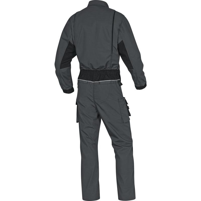 COMBINAISON DE TRAVAIL MACH2 CORPORATE EN POLYESTER / COTON RIPSTOP GRIS NOIR DELTA PLUS- MCCO2GN0 - MCCO2GNXX