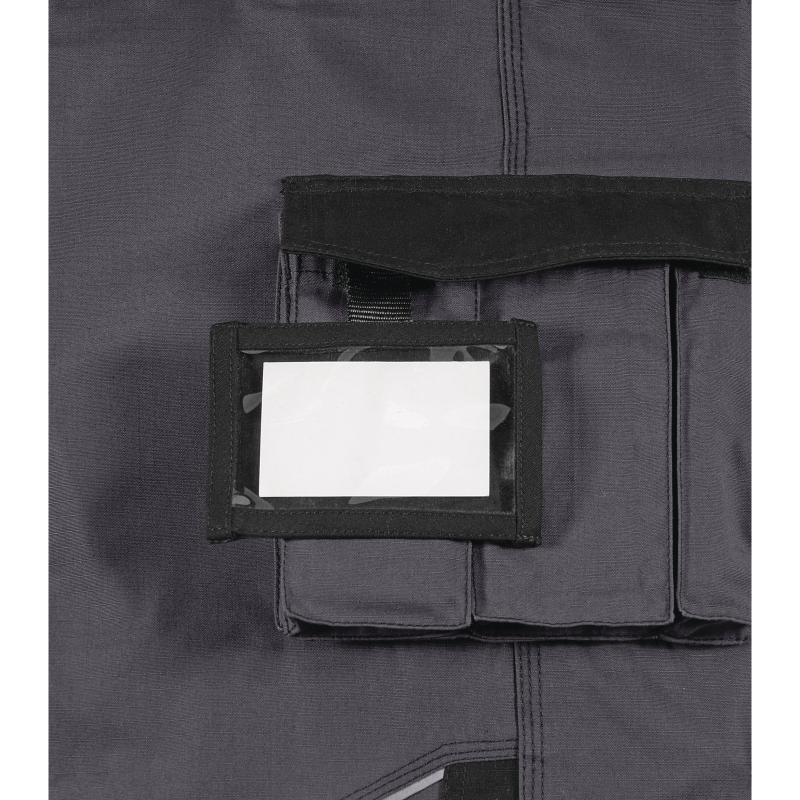 COMBINAISON DE TRAVAIL MACH2 CORPORATE EN POLYESTER / COTON RIPSTOP GRIS NOIR DELTA PLUS- MCCO2GN0 - MCCO2GNXX
