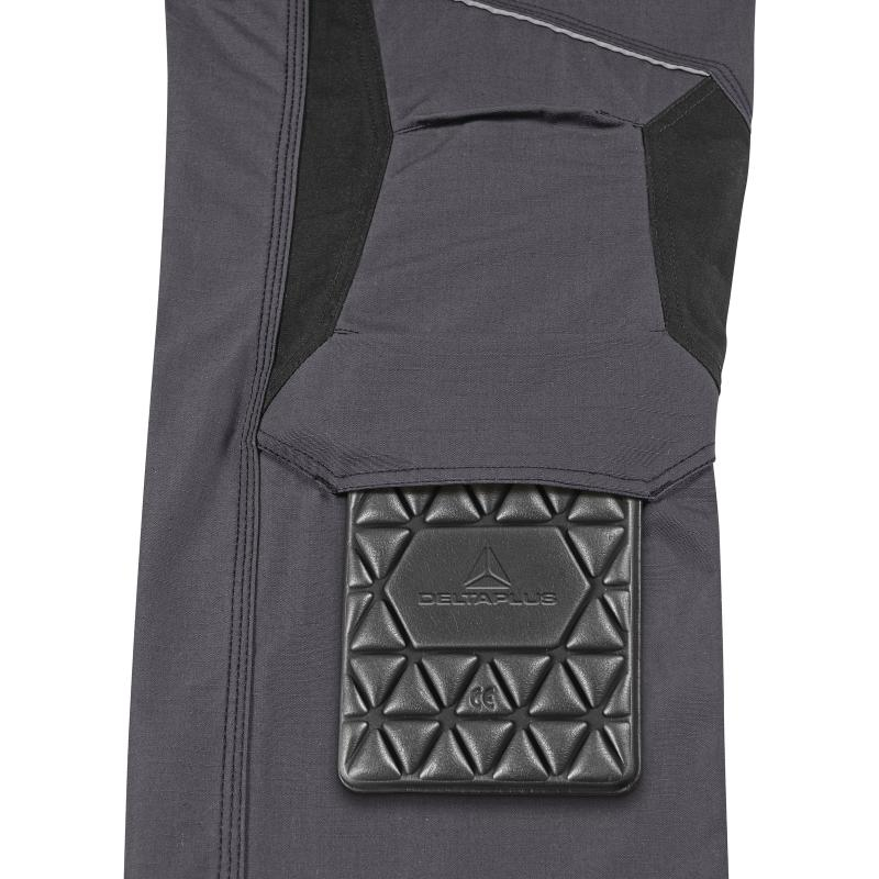 COMBINAISON DE TRAVAIL MACH2 CORPORATE EN POLYESTER / COTON RIPSTOP GRIS NOIR DELTA PLUS- MCCO2GN0 - MCCO2GNXX
