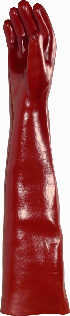 GANTS POUR LA MANIPULATION DES PRODUITS CHIMIQUES PETROLIERS HUILES PVC L60 CM TAILLE 10 -PVCC60010 DELTA PLUS