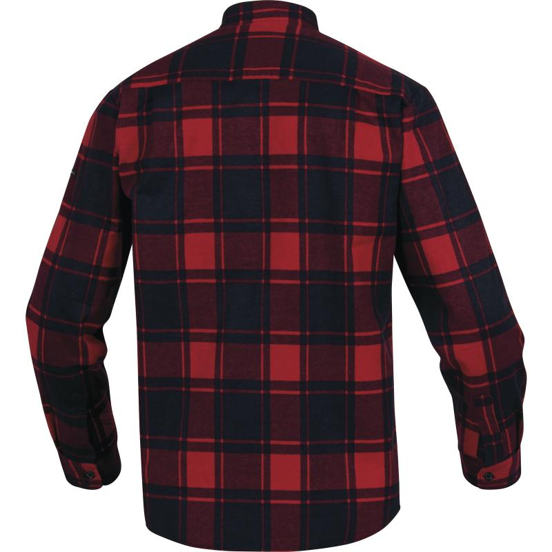 CHEMISE DE TRAVAIL DELTA PLUS RUBY ROUGE NOIR - RUBYRO0 - RUBYROPT