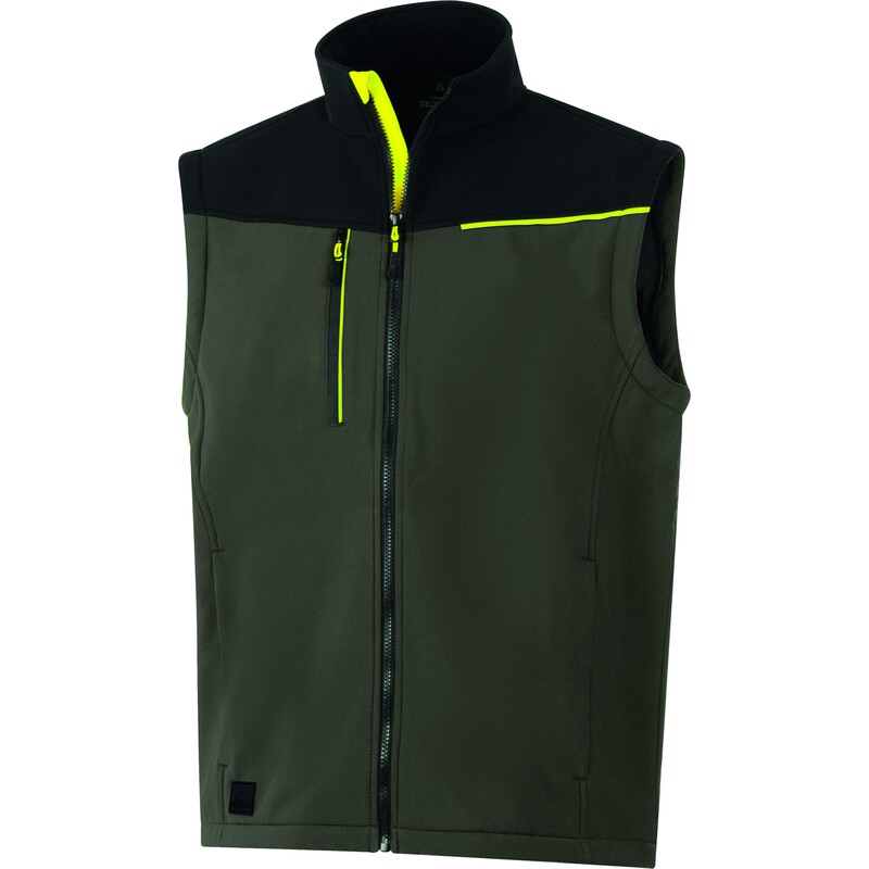 VESTE SOFTSHELL SOCCIA KAKI - DELTA PLUS - SOCCIKA