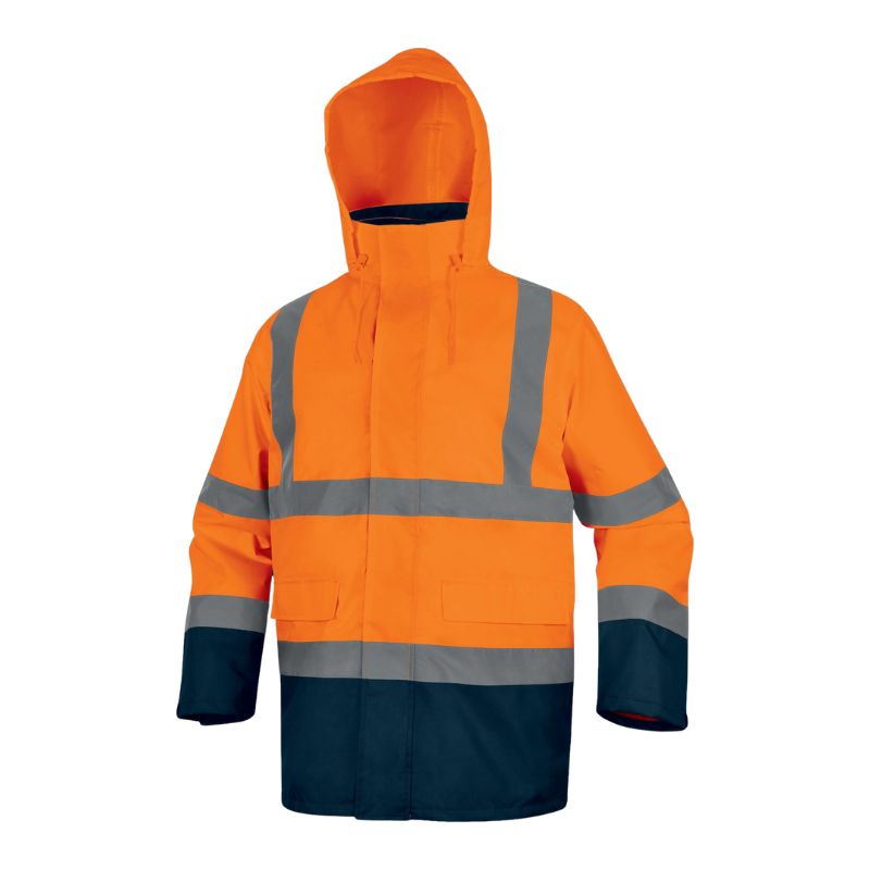PARKA IMPERMÉABLE SPEED2 ORANGE/MARINE - DELTA PLUS - SPEE2OR