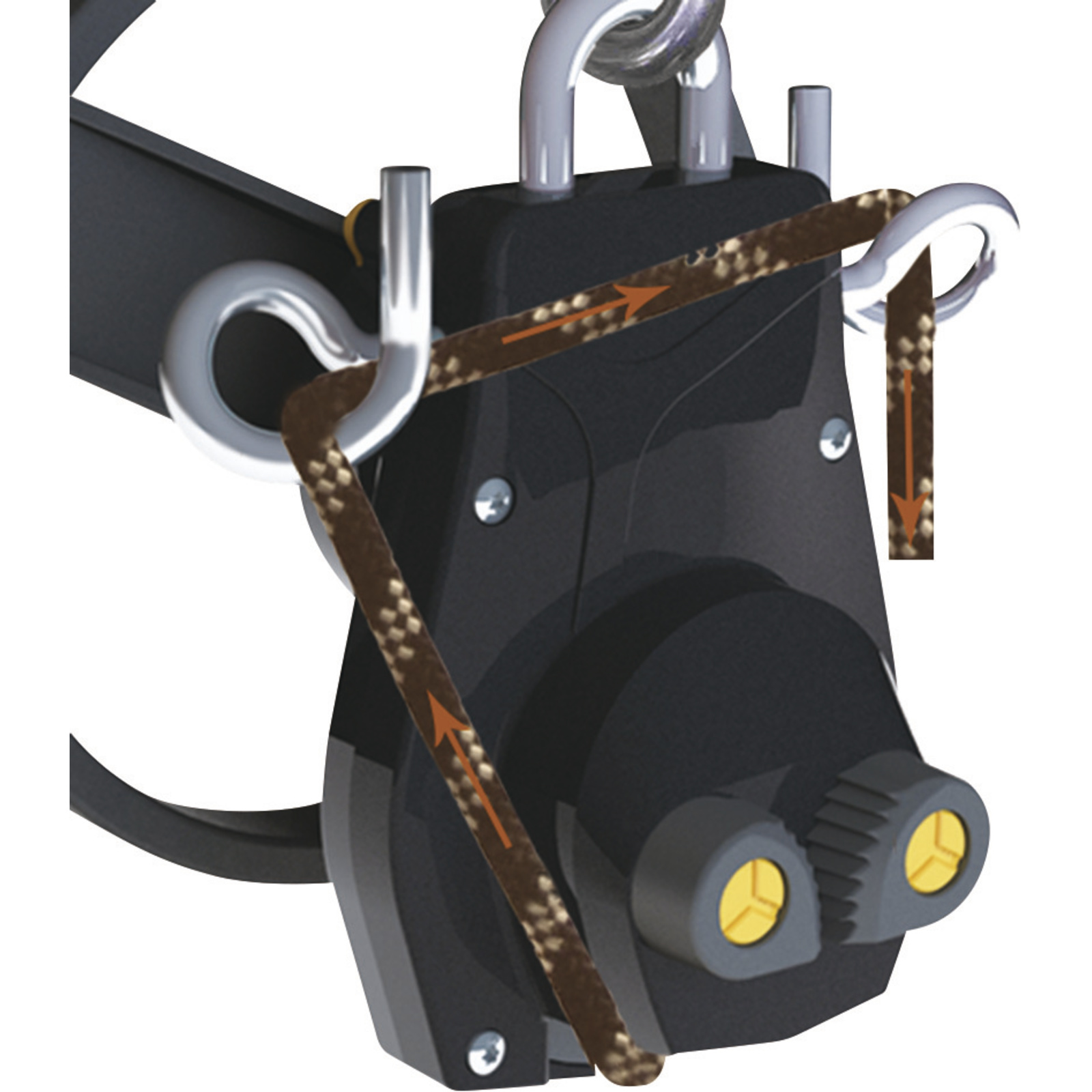 DESCENDEUR, APPAREIL DE SAUVETAGE AVEC VOLANT DELTA PLUS - TC065