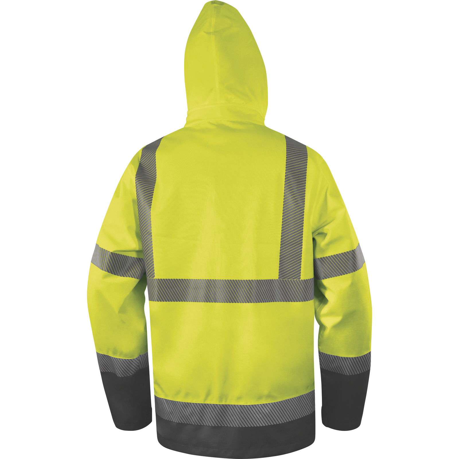 PARKA DE PLUIE HAUTE VISIBILITÉ POLYESTER RIPSTOP - IMPER-RESPIRANT DELTA PLUS - TRACKJA