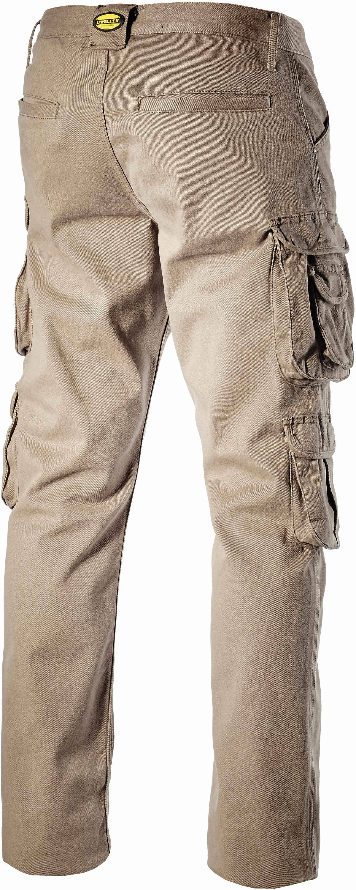 PANTALON DE TRAVAIL DIADORA MULTIPOCHES ÉLASTIQUE BEIGE WAYET II - 16029825070