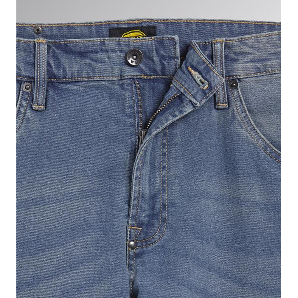 JEANS DIADORA DENIM BLEACH STONE 5 POCHES - 170750 C6206