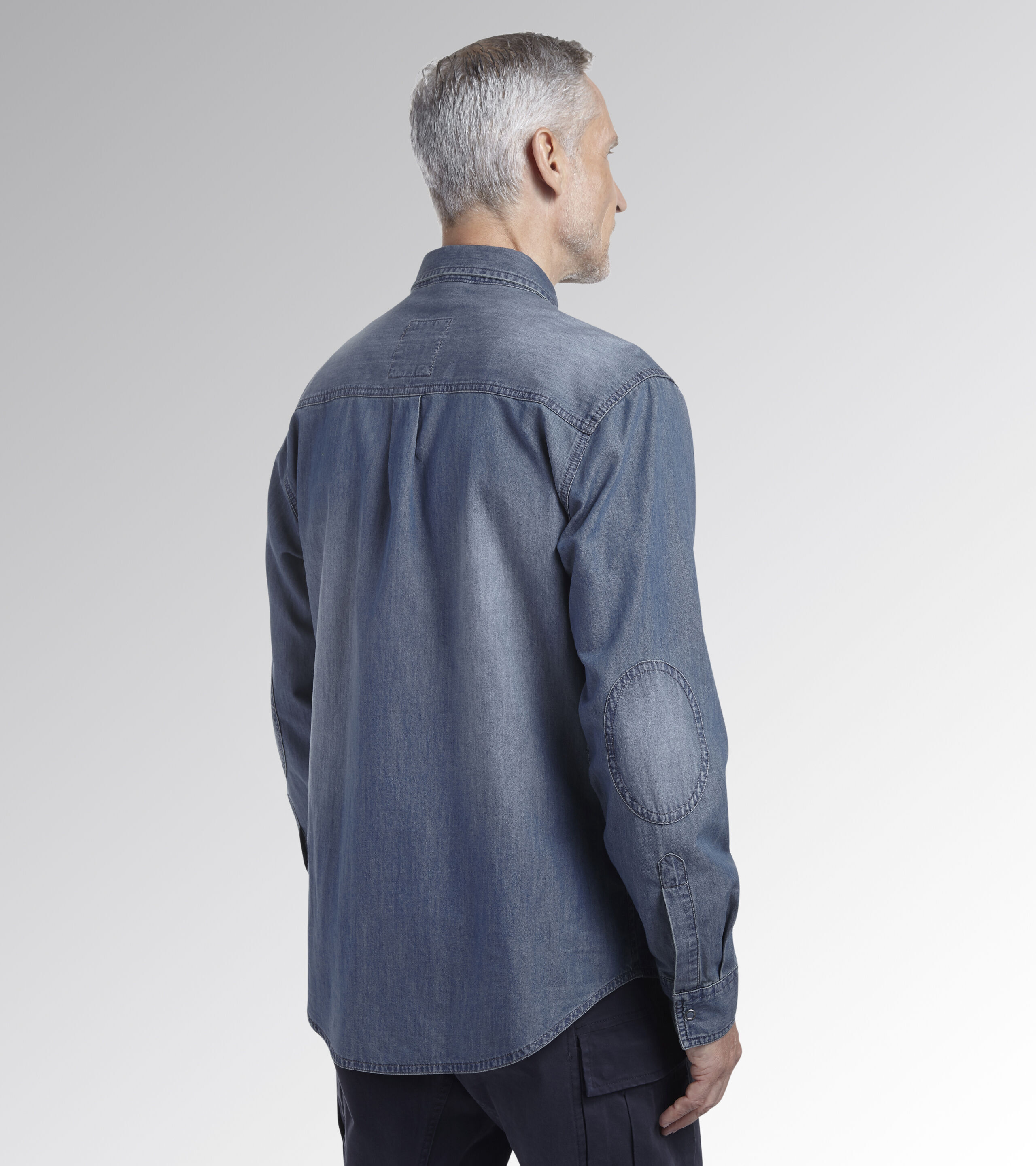 Chemise de travail bleu SHIRT DENIM - Diadora - 171663C6535