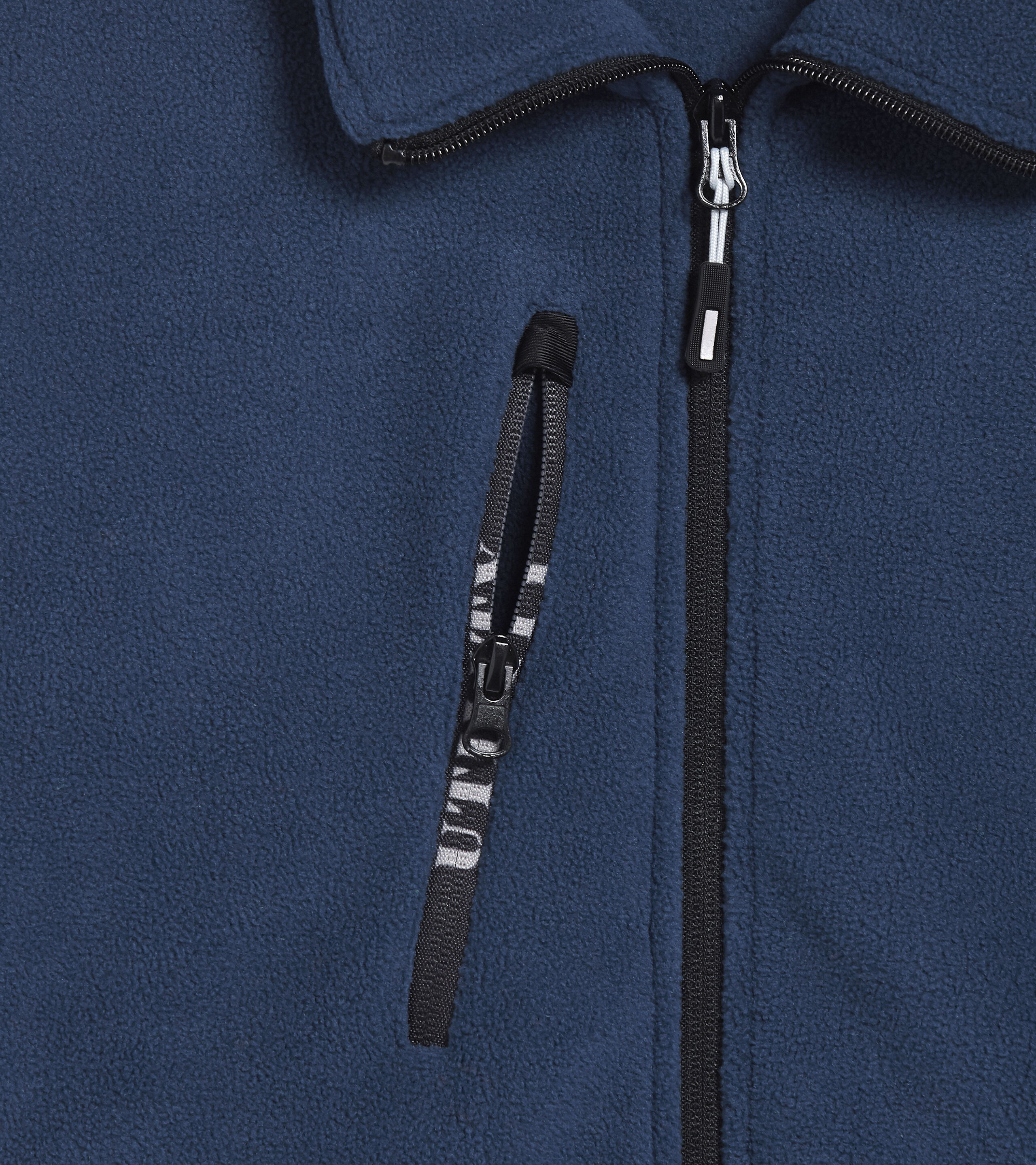 POLAIRE BROSSÉ DIADORA BLEU FONCÉ SWEAT PILE FZ - 172118 60033